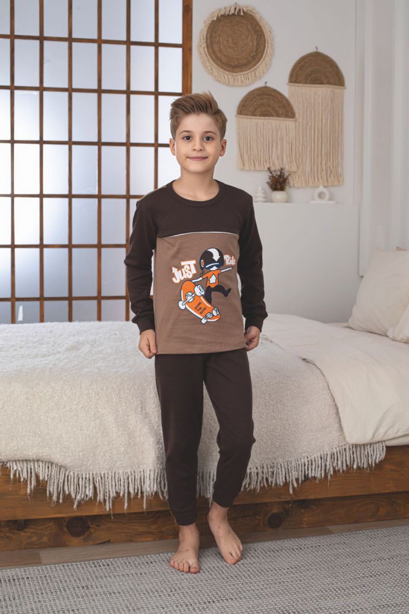 Pijama Copii Baieti Berfin Interlok 23 Engros