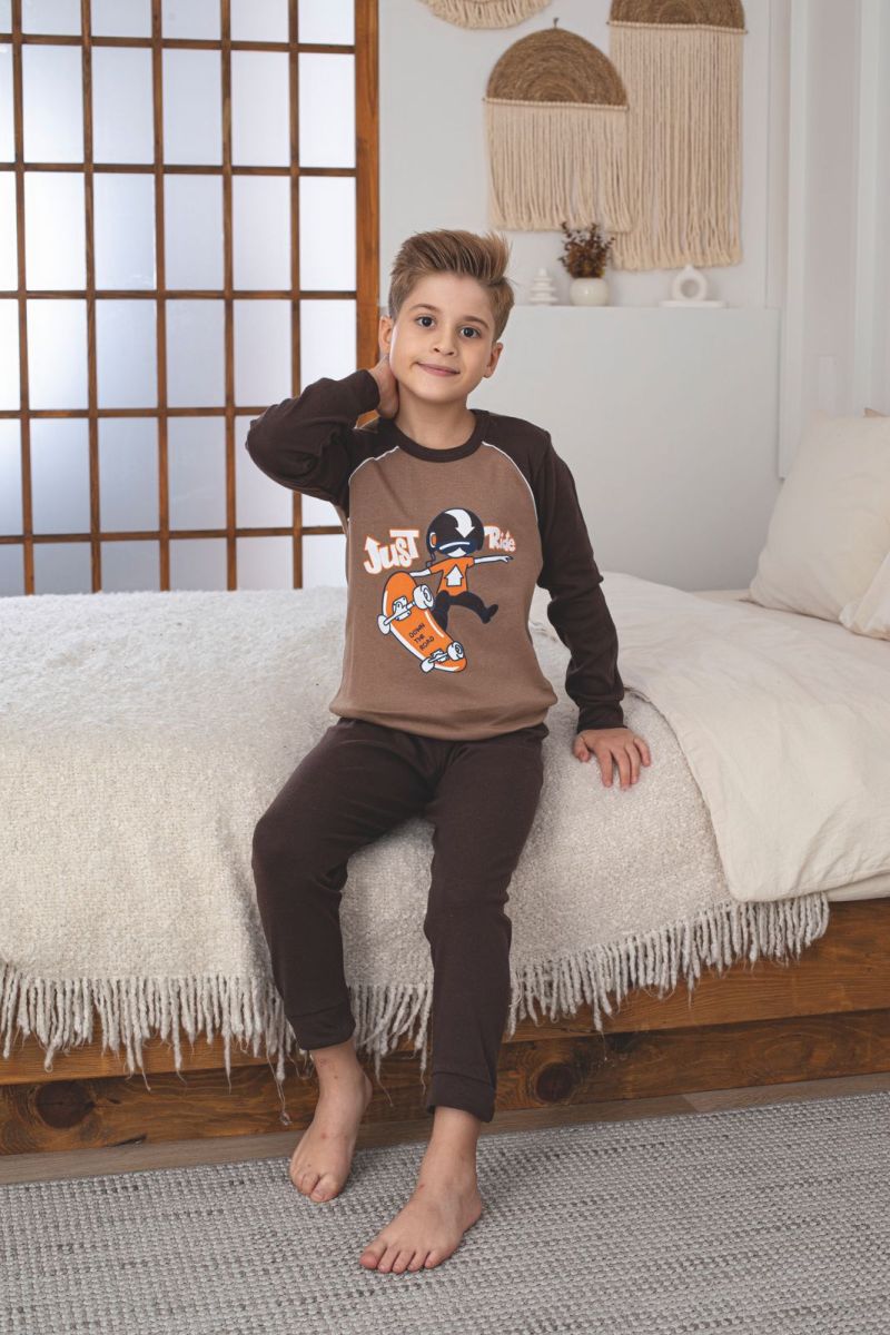 Pijama Copii Baieti Berfin Interlok 24 Engros
