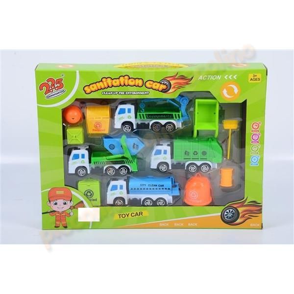Set urban cu 4 vehicule pullback 553 Engros