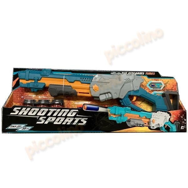 Jucarie Jucarie - Pistol cu bile EVA cu cutie si tinta Engros