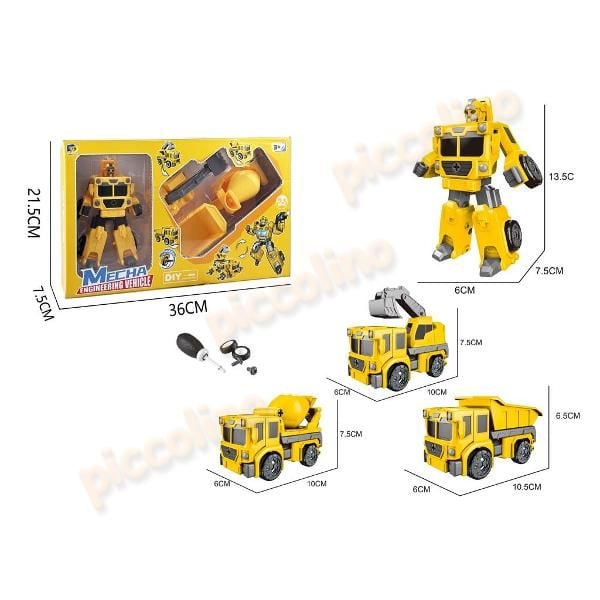 Jucarie DIY Robot asamblare - santier Engros