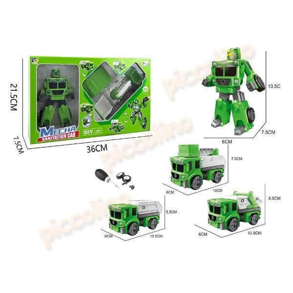 Jucarie DIY Robot asamblare - salubritate Engros