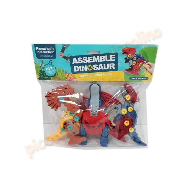 Jucarie Set 3 dinozauri de asamblat 248 Engros