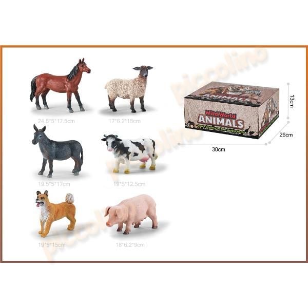 Figurina animal domestic 17cm Engros