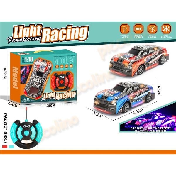 Masina RC 4 functii cu lumini 523 Engros