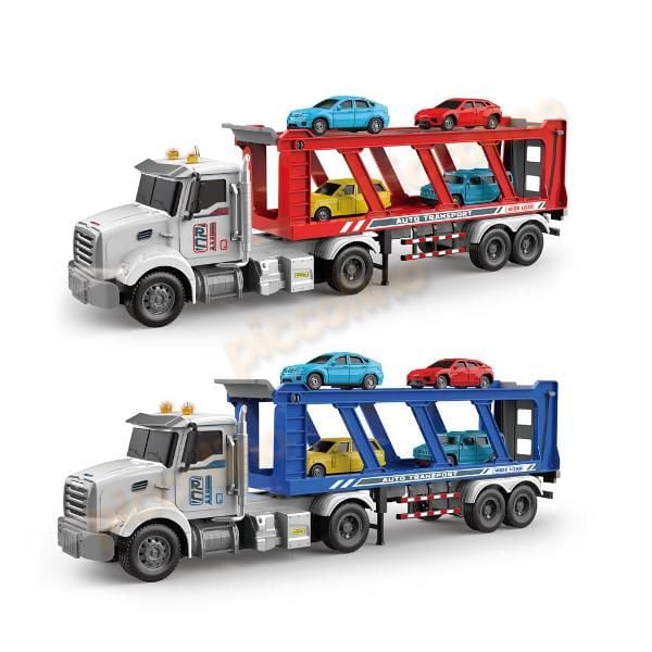 TIR platforma RC cu lumini, 6 functii, USB Engros