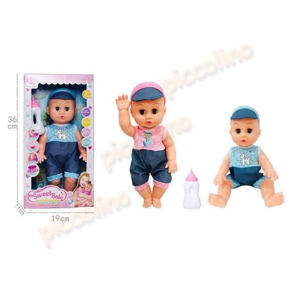 Papusa cu sunete, care bea si face pipi - Baiat Engros