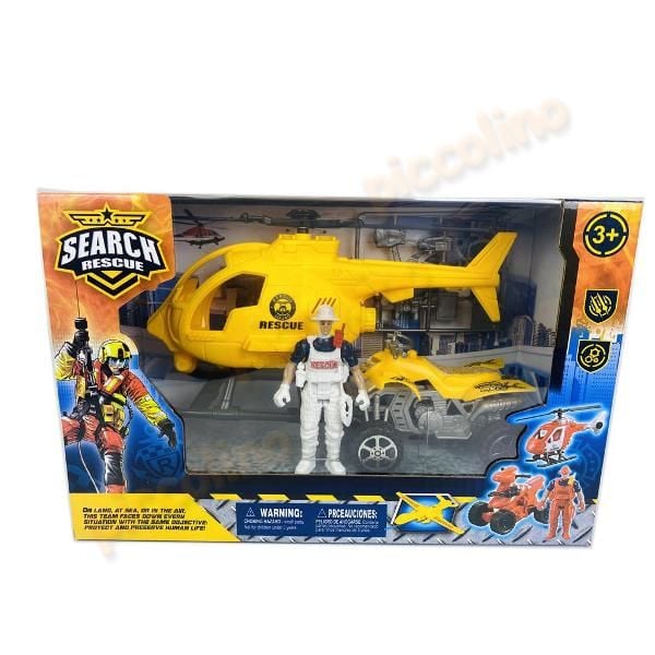 Set interventii - cu elicopter si figurina Engros