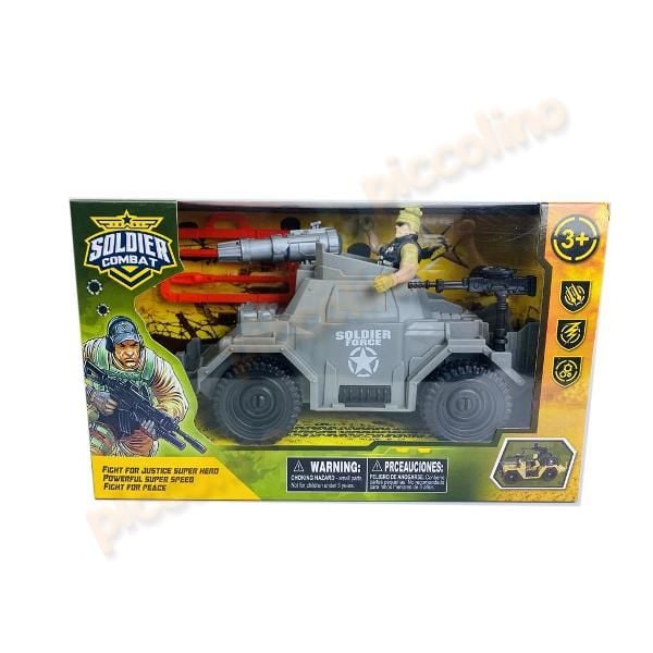 Set militar cu soldat si blindata 544 Engros