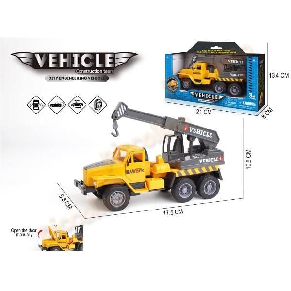 Camion macara cu deschidere usi si capota, mecanism pullback Engros
