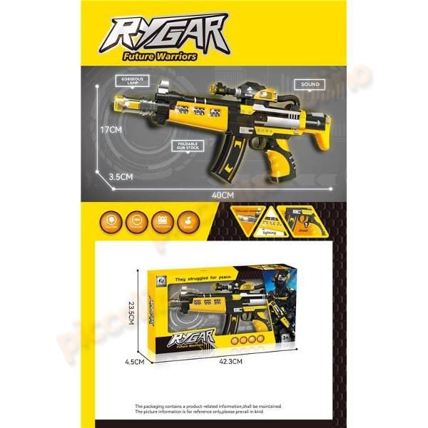 Jucarie Pistol electric cu vibratie si lumina Engros