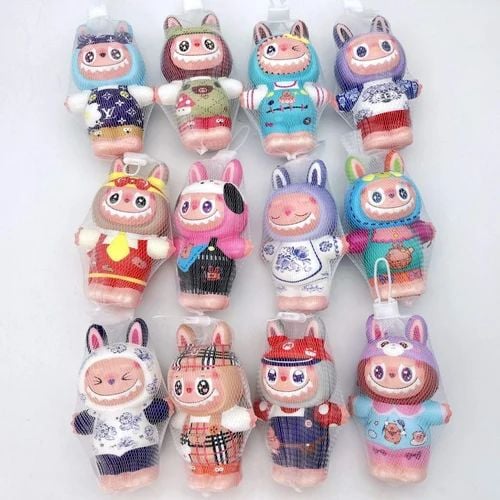 Squishy Labubu – 12 cm – Figurine Antistres Drăgălașe,En-gros