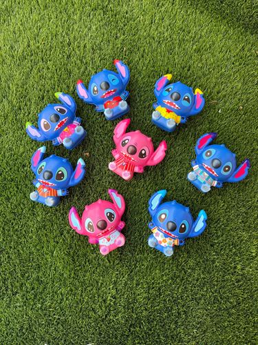 Squishy Stitch 13 cm – Jucărie Antistres Drăgălașă în Stil Lilo & Stitch,En-gros