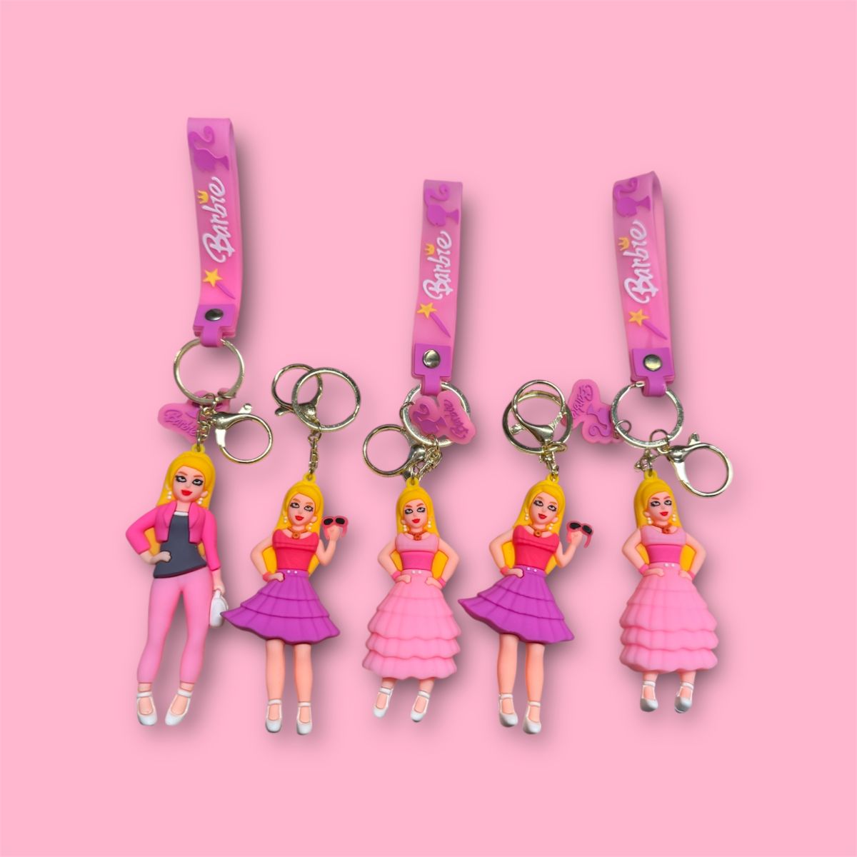 Set Brelocuri Barbie Fashion – Stil și Culoare pentru Micile Fashioniste,En-gros