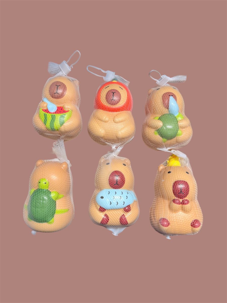 Squishy Capybara 12 cm – Jucărie Antistres cu Design Adorabil,En-gros