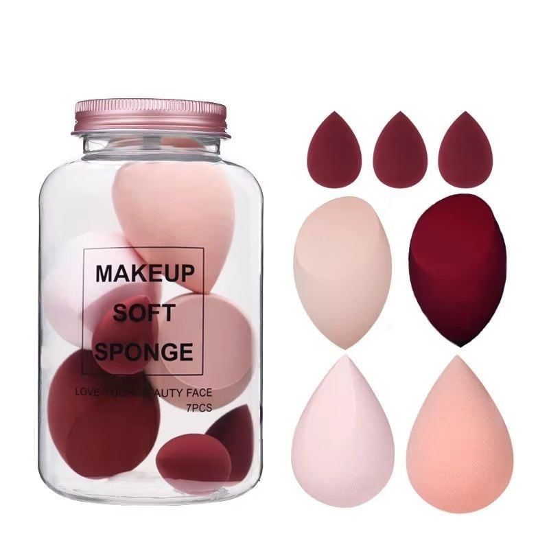 Set 7 Buretei de Machiaj Beauty Blender 05, Sela Nue engross