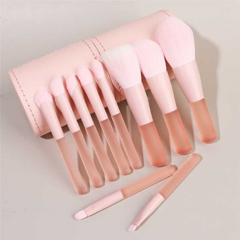 Set 10 Pensule Machiaj de Calatorie Sela Glow Touch engross
