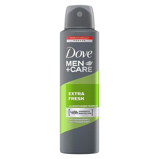 Deodorant antiperspirant spray Dove Extra Fresh pentru barbati, 150 ml Engros