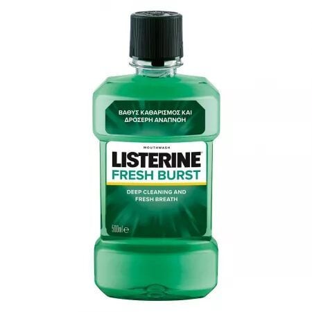 Apa de gura Fresh Burst, 500 ml, Listerine Engros