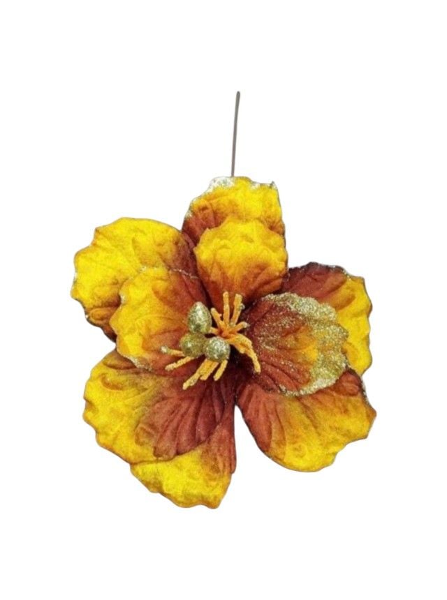 Ornament de Craciun Engros, Floare artificiala, 30x35 cm