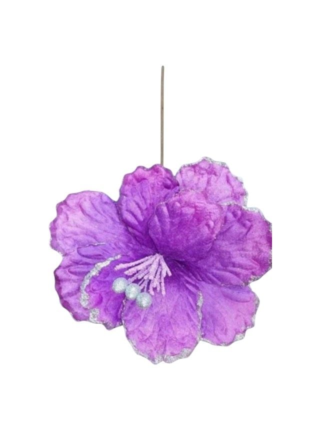 Ornament de Craciun Engros, Floare artificiala, 30x35 cm
