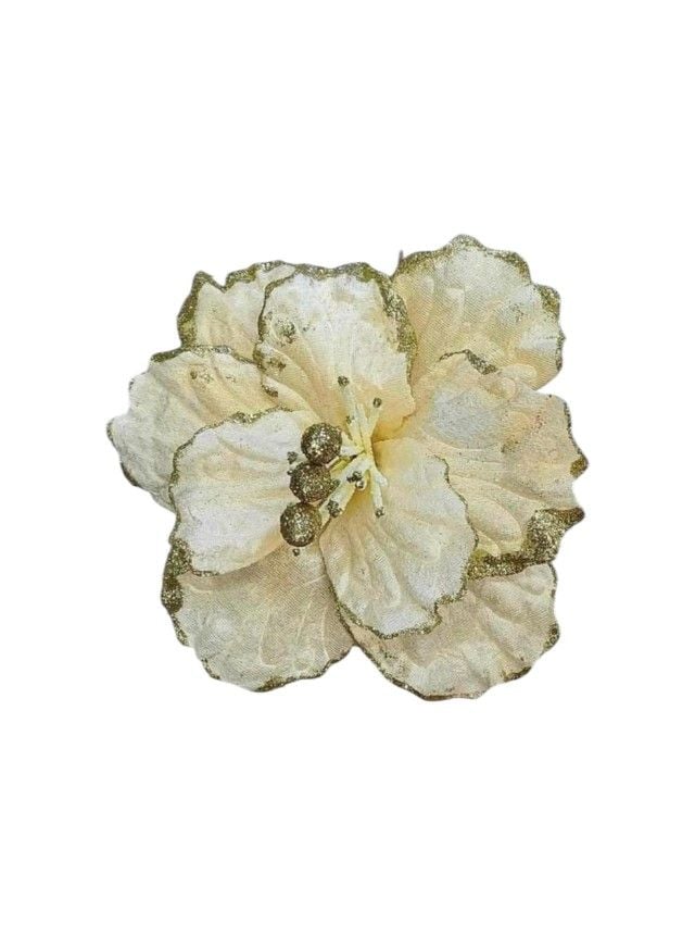 Ornament de Craciun Engros, Floare artificiala, 30x35 cm