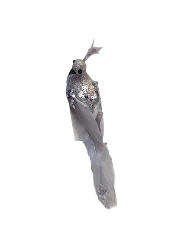 Ornament de Craciun Engros, porumbel, 10 cm, auriu