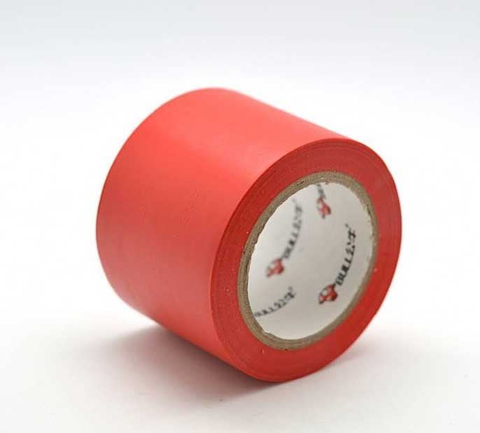 Set 5x Banda izolier, Lata, 50mm, PVC, Lungime 15m, Rosu Engros