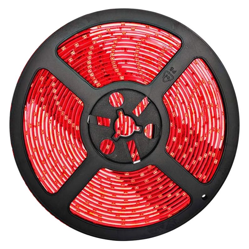 Banda LED 12V, Lumina Rosie, 120 LED/m, IP20, Rola 5 Metri, ClassLights Engros