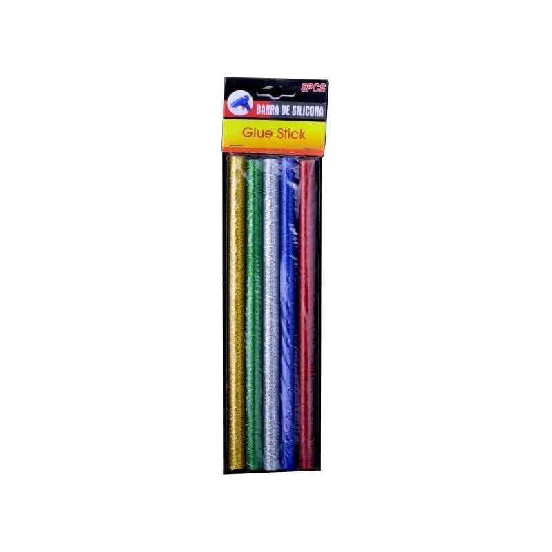 Set 5 Bare Lipit de Silicon, 5 Culori, Diametru 11mm, Lungime 20cm Engros