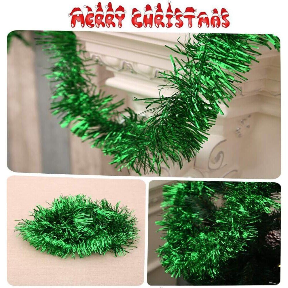 Beteala decorativa de Craciun 2 metri pentru brad si decor interior