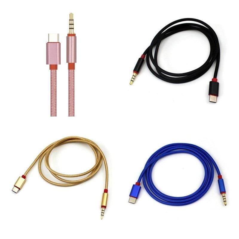 Cablu USB Tip C - Jac 3,5 Tata Auxiliar Engros
