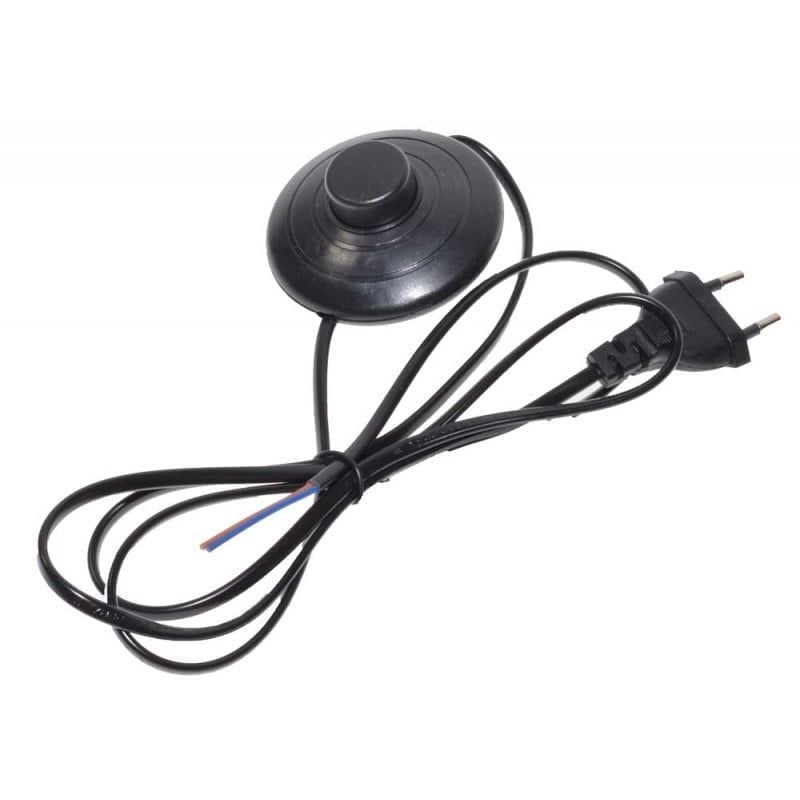 Intrerupator Pentru Picior cu Cablu Negru 1,5m Engros