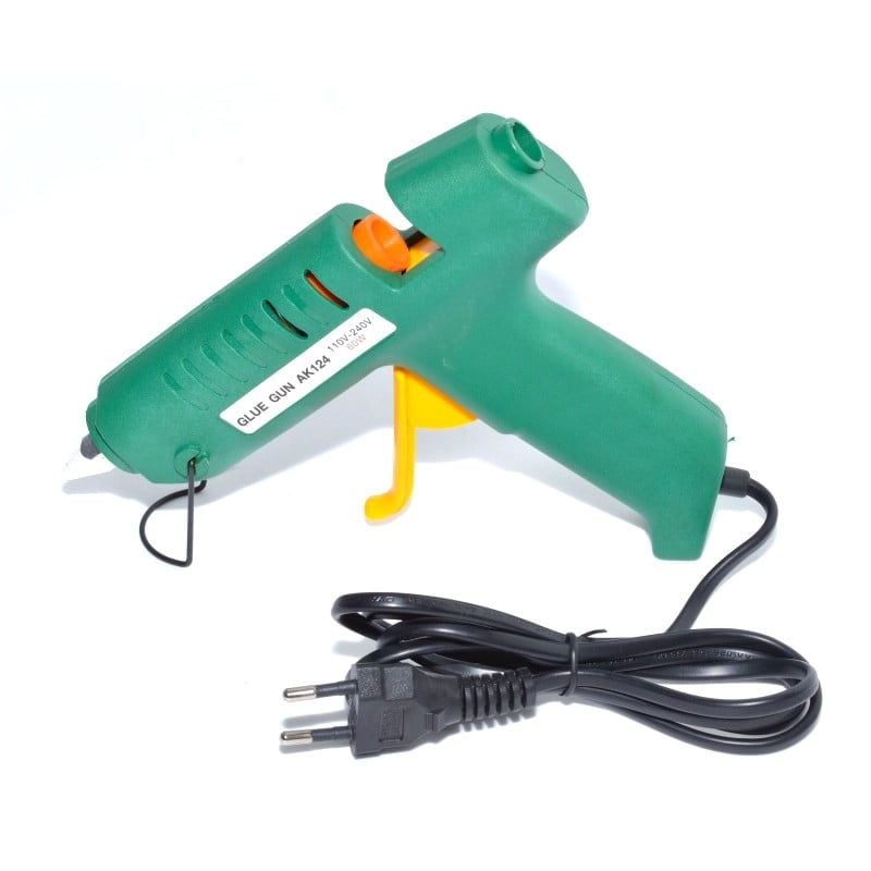 Pistol de Lipit pentru Bara Silicon 11mm, Putere 60W-100W, Verde/Portocaliu Engros