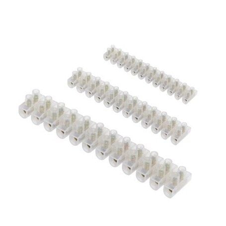 Set 10 Reglete Transparente 250V-20A Engros