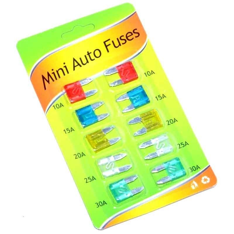 Set de Sigurante Auto Mini 10 Buc Engros