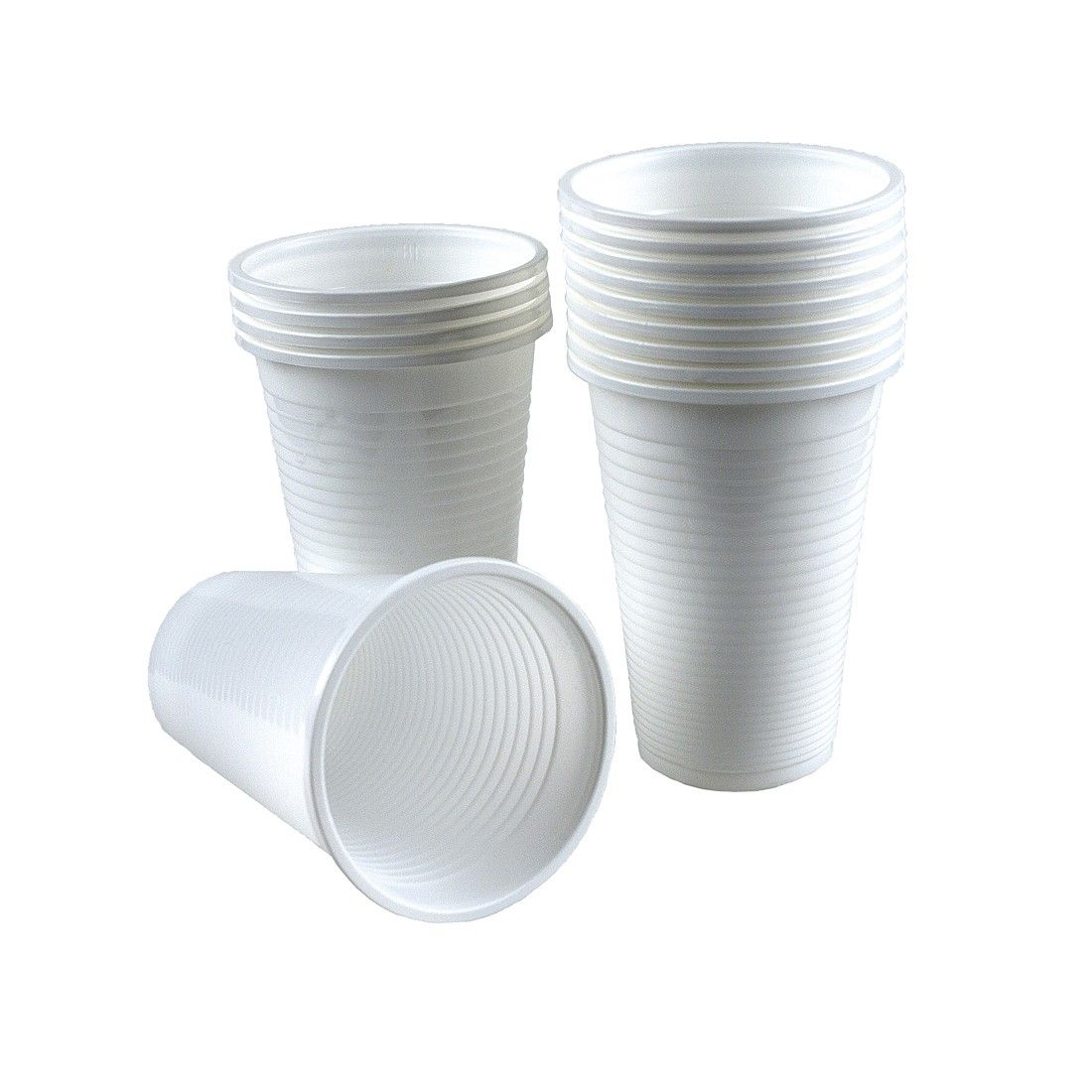 PAHARE PLASTIC ALBE DE UNICA FOLOSINTA 80 ml 4000 buc/bax