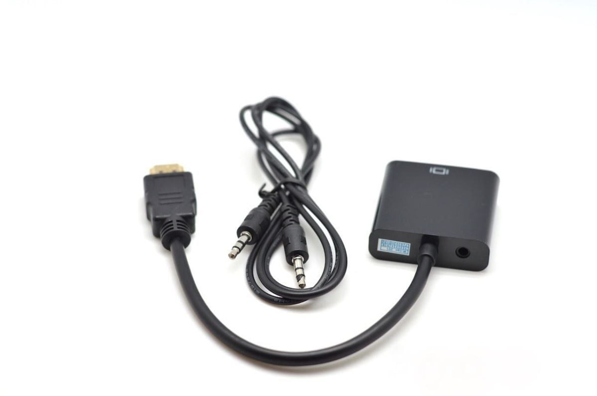 Adaptor Convertor HDMI Tata - VGA Mama Si Audio, ElectroAZ Engros