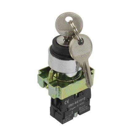Buton ON/OFF/ON cu cheie BG33, 10A, Tensiune 240V AC Engros
