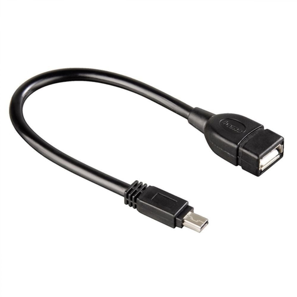 Cablu Adaptor miniUSB tata la USB 2.0 mama Engros