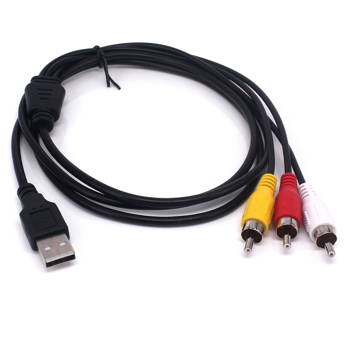 Cablu USB Tata - 3rca Tata 1,5 m Engros