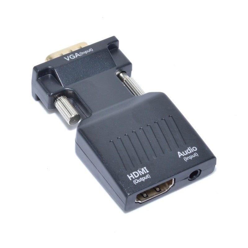 Convertor Video VGA - HDMI + Audio, HDTV, 1080P Engros