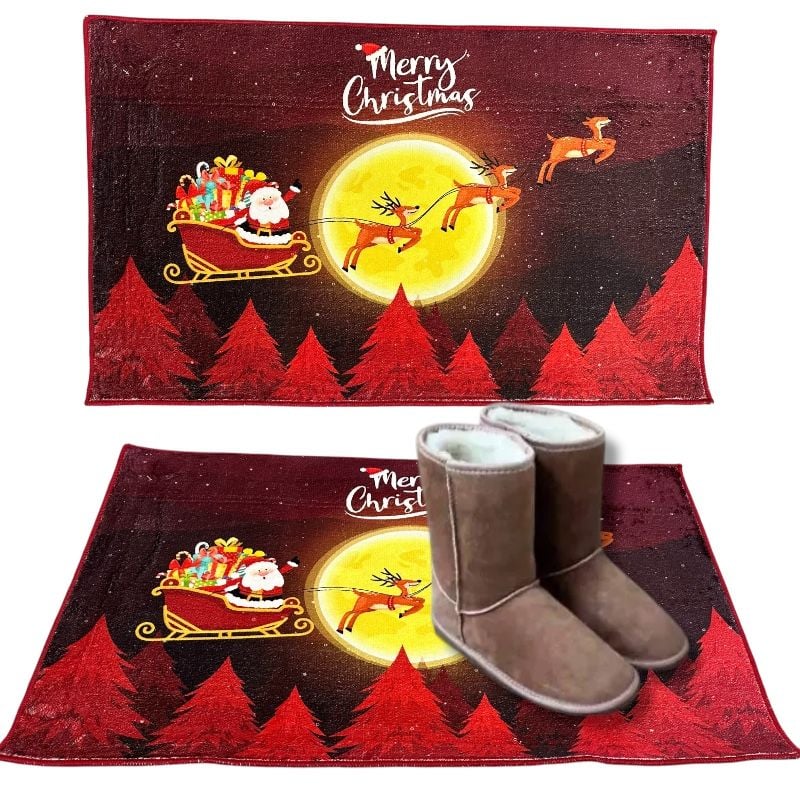 Covoraș de Crăciun pentru intrare 80×49 cm, en-gros
