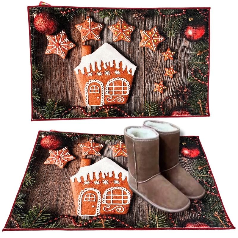Covoraș de Crăciun pentru intrare 80×49 cm, en-gros