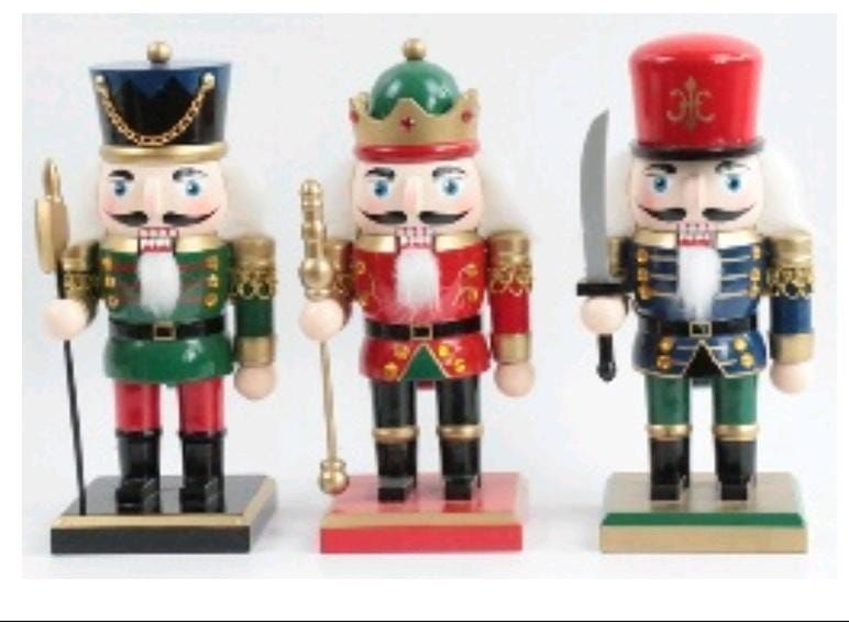 Decorațiune Crăciun Soldățel 20cm lemn Rege engros