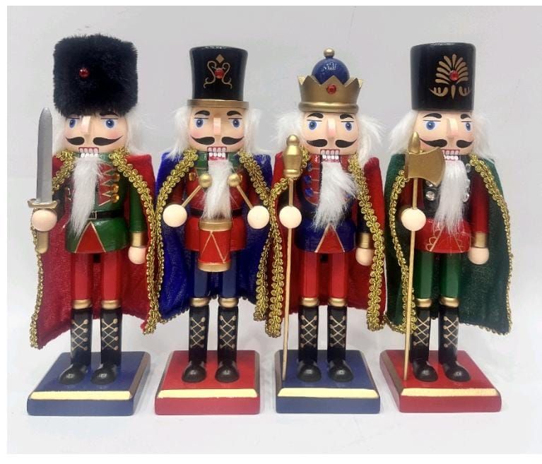 Decorațiune Crăciun Soldățel 25cm lemn Rege engros