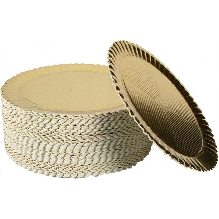 DISCURI AURII GIRASOLE Ø 30 cm (100buc/set)
