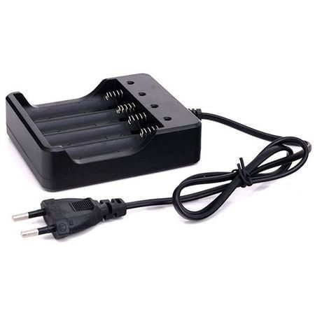 Incarcator De Acumulatori LI-ION 4 canale X 3,7V , protectie la supraincarcare prin auto-oprire Engros