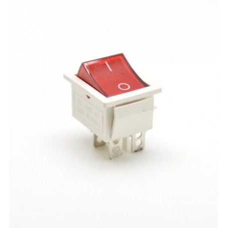 Intrerupator IRS ON-OFF 250V/15A KCD4 Alb Engros