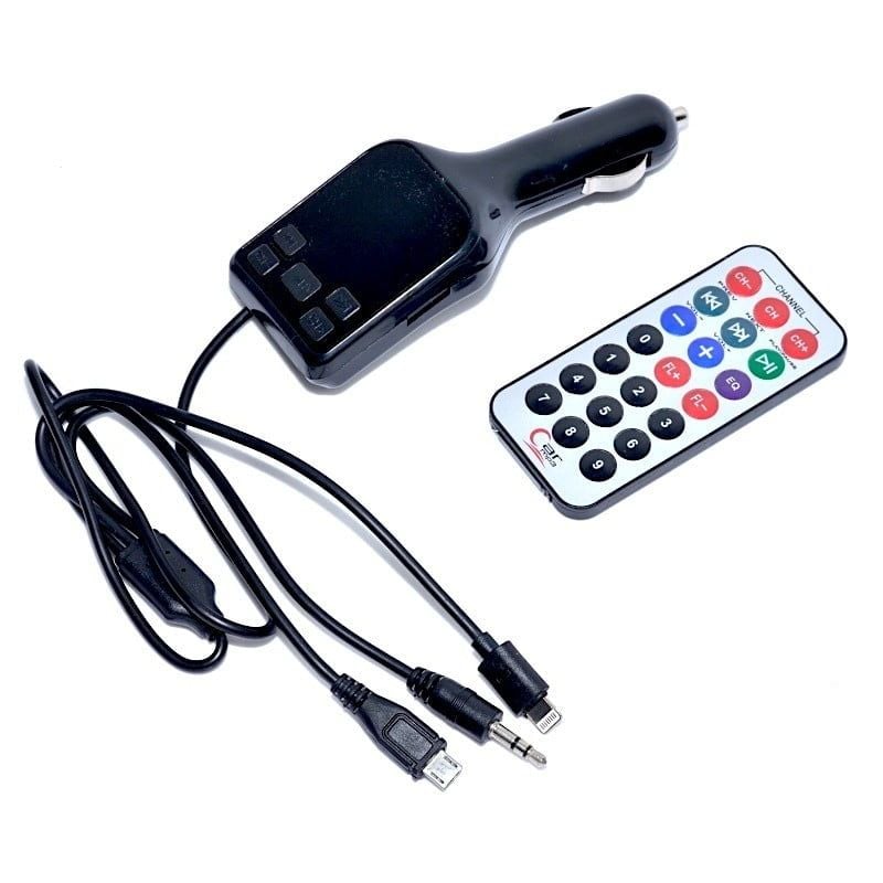 Modulator FM-Mp3 Player cu Incarcare si Telecomanda 8 in 1 Engros